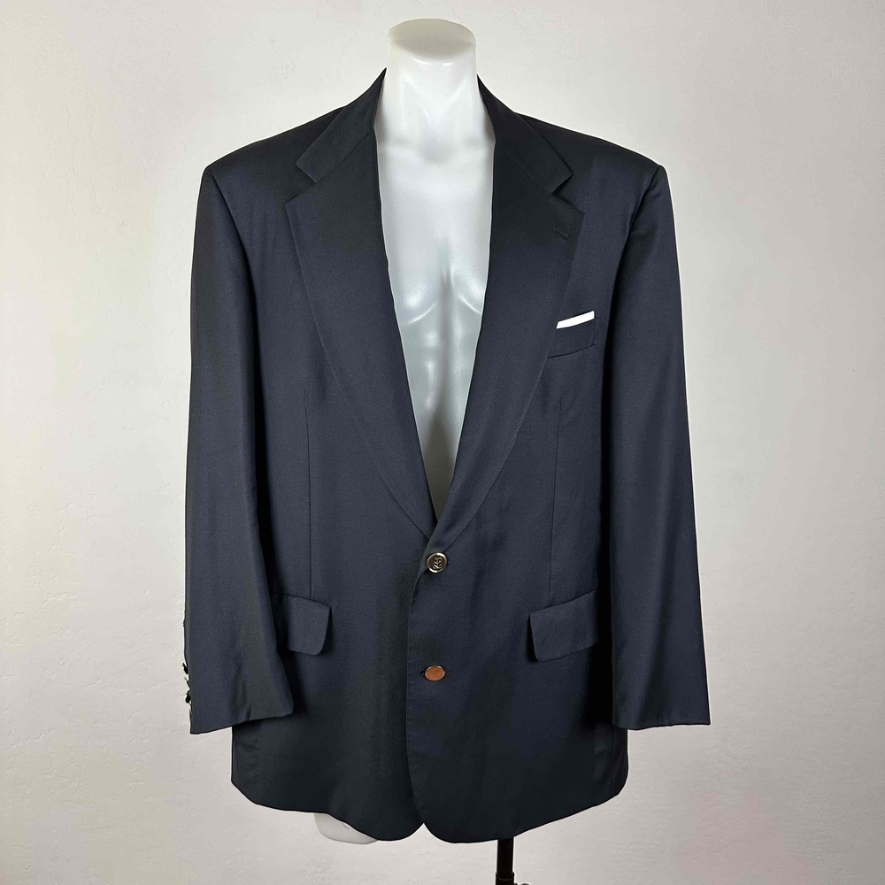 Nordstrom Gold Button Blazer Jacket Size 46L